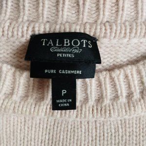 Short sleeves cashmere sweater